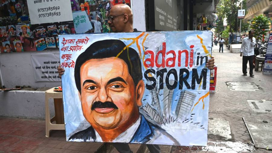 MSCI has dropped two Adani Group stocks from its India benchmark

