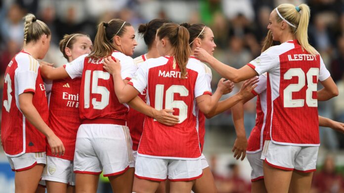 Arsenal Women 3-0 Linkoping: Gunners start Women's Champions League qualification campaign with victory