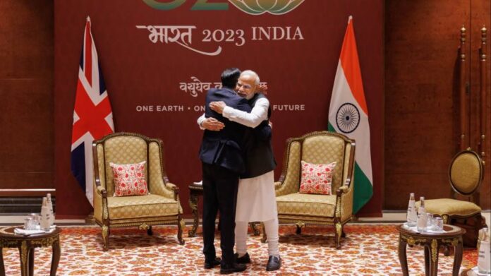 Sunak and Modi bolster UK-India trade talks