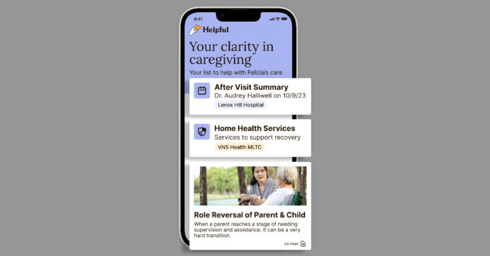 Exclusive: Caregiver support platform Helpful partners with VNS Health