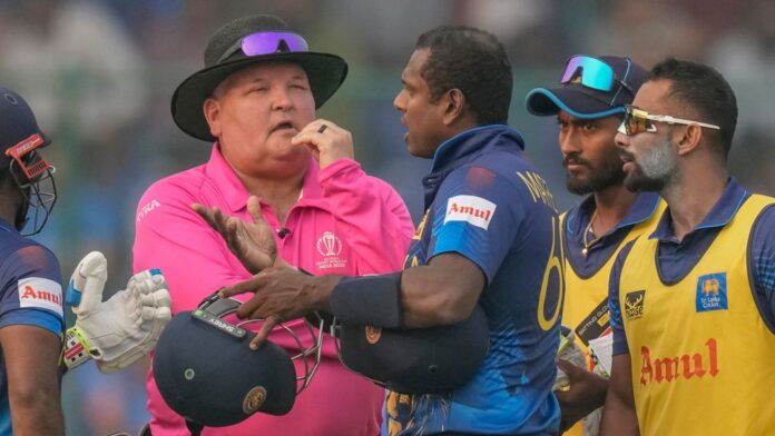 Angelo Mathews: Sri Lanka all-rounder lashes out at 'disgraceful' timed-out dismissal in Bangladesh defeat