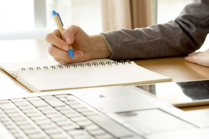 Writing things down may help you remember information more than typing