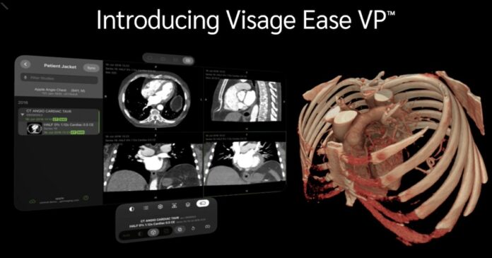 Visage Imaging launches diagnostic imaging platform for Apple Vision Pro