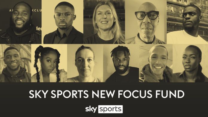 Sky Sports commissions 10 pieces of diverse content from New Focus Fund