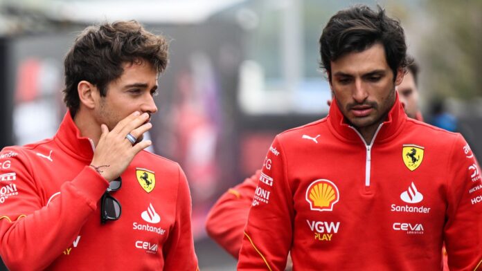 Japanese GP: Ferrari boss Frederic Vasseur denies Carlos Sainz outperforming Charles Leclerc is a problem