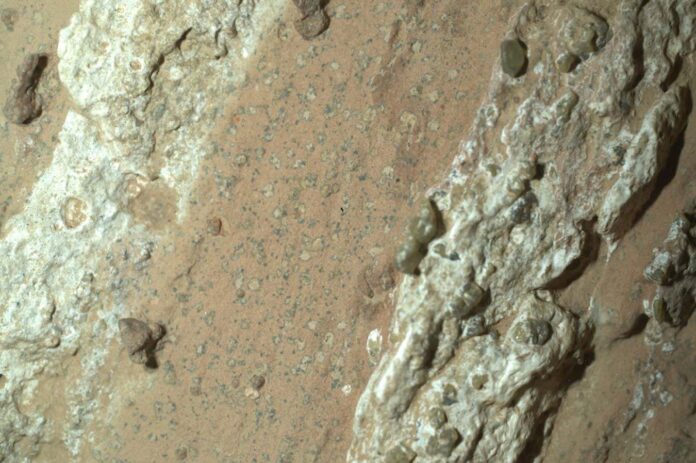 Mars rover found a rock with possible signs of ancient life