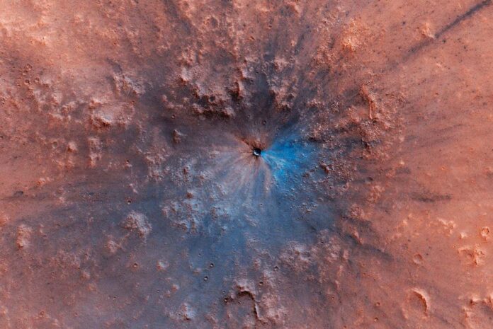 Strange meteorites have been traced to their source craters on Mars