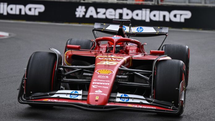 Azerbaijan GP: Charles Leclerc takes Baku pole as Lando Norris suffers shock early exit to hurt F1 title bid