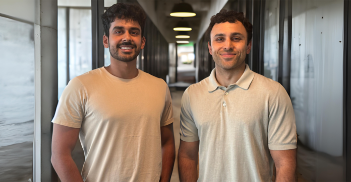 Cashmere co-founders Eshan Govil (left) and Farbod Nowzad