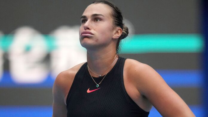 China Open: Aryna Sabalenka in shock quarter-final defeat to Karolina Muchov after late third-set collapse